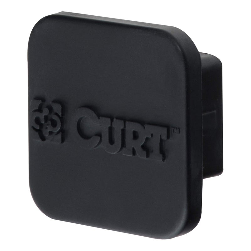 CURT 22275 Rubber Trailer Hitch Cover, Fits 1-1/4-Inch Receiver - Image 1